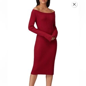 Jason Wu Off The Shoulder Sweater Dress